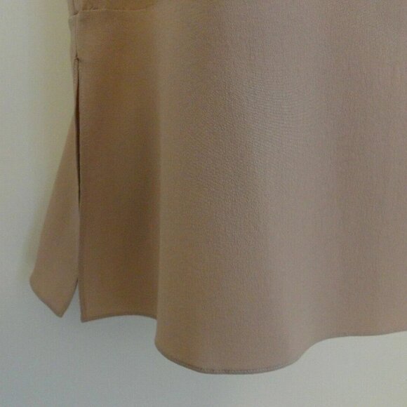 New MARNI Blush Ivory Silk Round Neck Sleeveless Blouse Shirt Top 44/10 - Picture 4 of 5